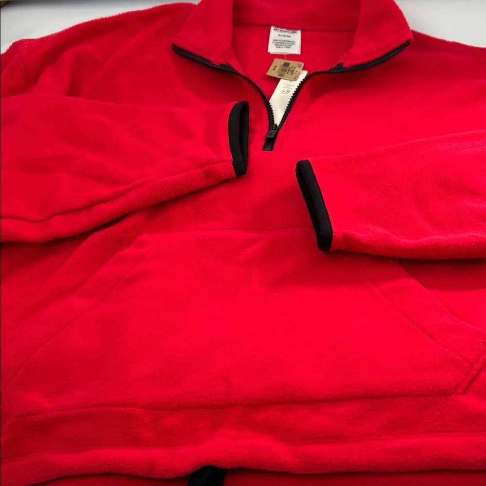PINK Victoria's Secret Women's Bright Red Bomber Jacket